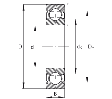 S 6002-C-2Z, ă(ni)Y(ji)(gu)C (j) DIN 625-1 (bio)(zhn)Ҫߴɂ(c)g϶ܷ