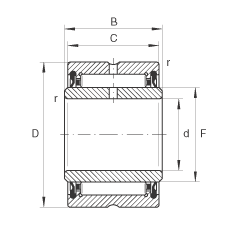 LS NA4904-2RSR, ߴϵ 49ɂ(c)ܷ