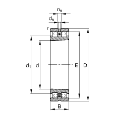 ALS NN3017-AS-K-M-SP, (j) DIN 5412-4 (bio)(zhn)Ҫߴ, ǶλS, pFףF 1:12 ɷx, ּpСď(ni)϶ƹ