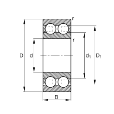 S 4303-B-TVH, (j) DIN 625-3 ˜ʵҪߴp