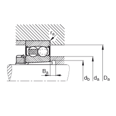 {(dio)S 2208-K-2RS-TVH-C3 + H308, (j) DIN 630  DIN 5415 (bio)(zhn)Ҫߴ, F׺;oɂ(c)ܷ