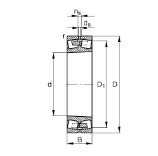 {(dio)ĝLS 22348-K-MB, (j) DIN 635-2 (bio)(zhn)Ҫߴ, FF 1:12