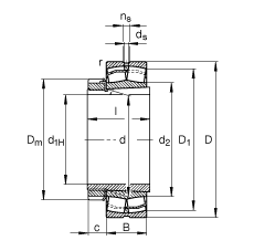 {(dio)ĝLS 21319-E1-K-TVPB + H319, (j) DIN 635-2 (bio)(zhn)Ҫߴ, F׺;o