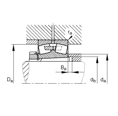 {(dio)ĝLS 22340-K-MB + H2340, (j) DIN 635-2 ˜ʵҪߴ, F׺;o